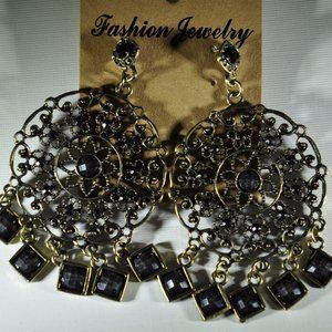 Bohemian vintage style earrings